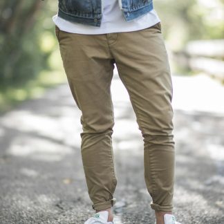 Isidro Men's Straight Fit Chino Pants — Cotton Twill